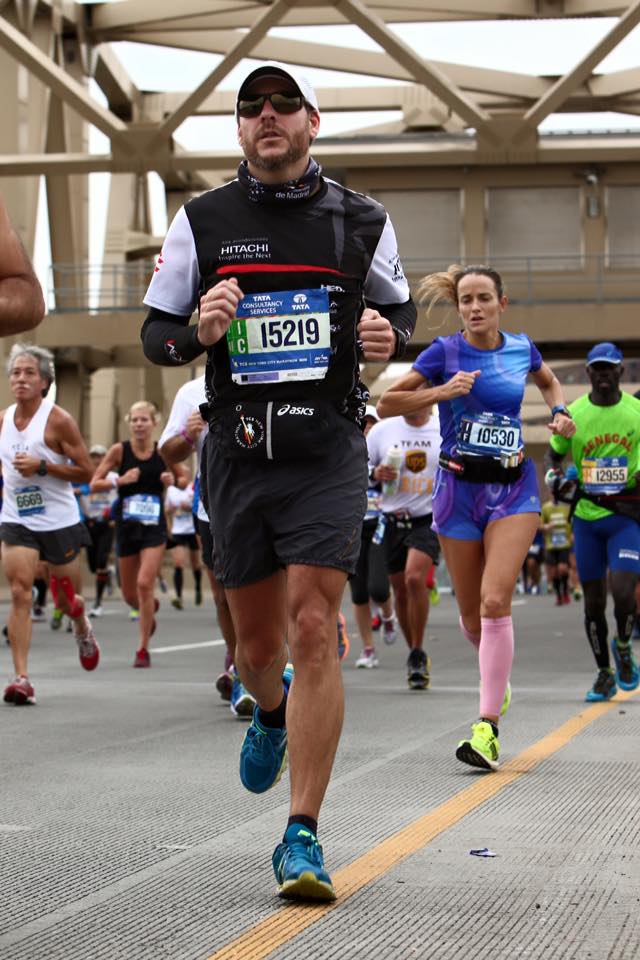 Borja en la maratón de NY 2015