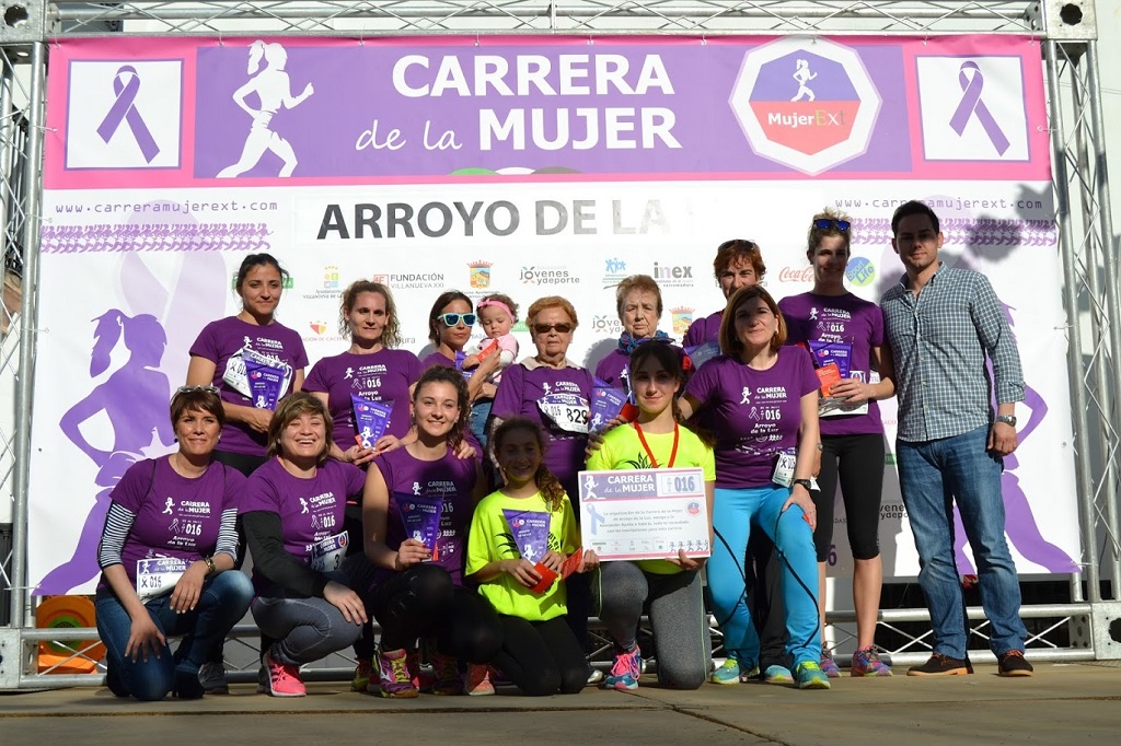 Carrera de la Mujer en Extremadura 2016