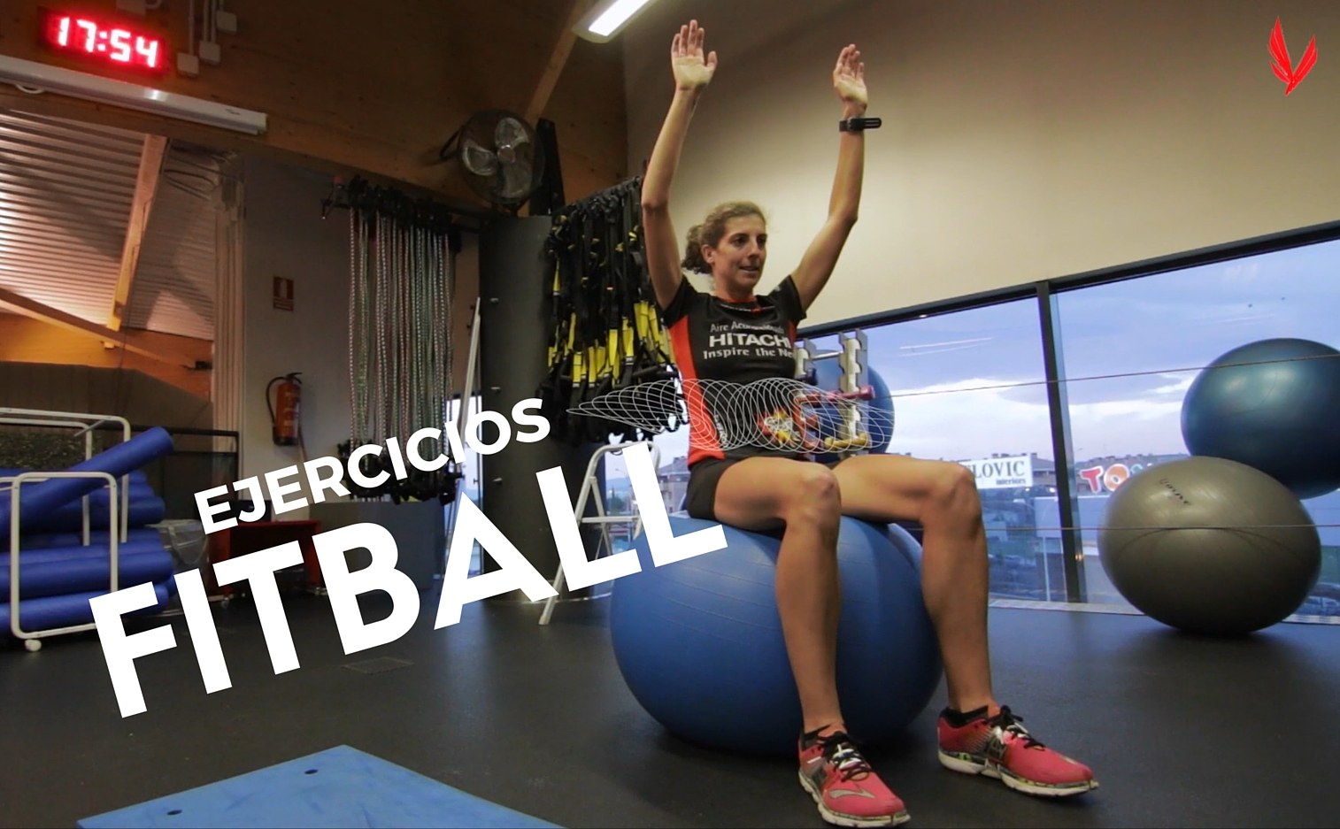Ejercicios con fitball para runners
